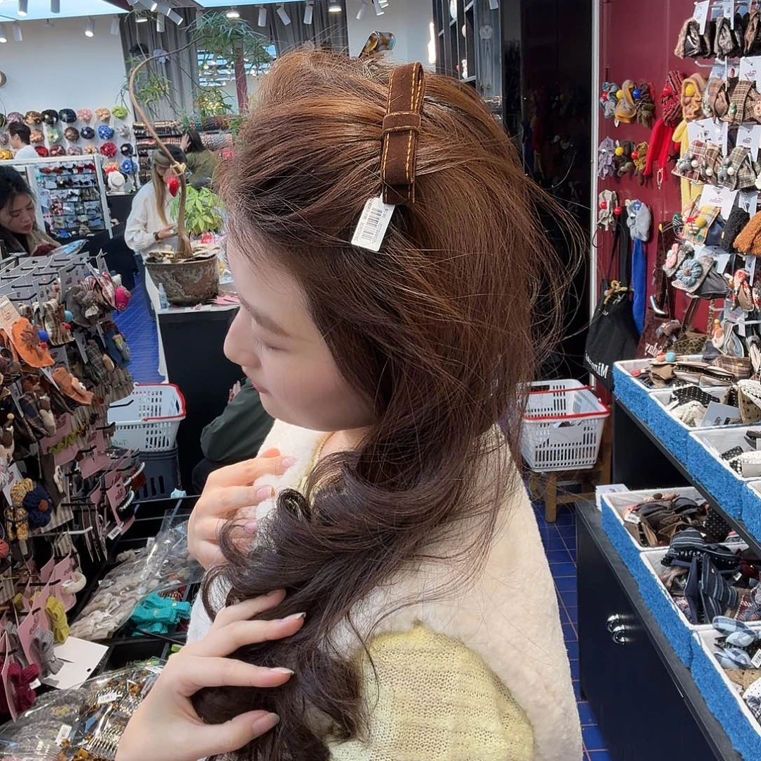 皮质非金属好看得插梳11