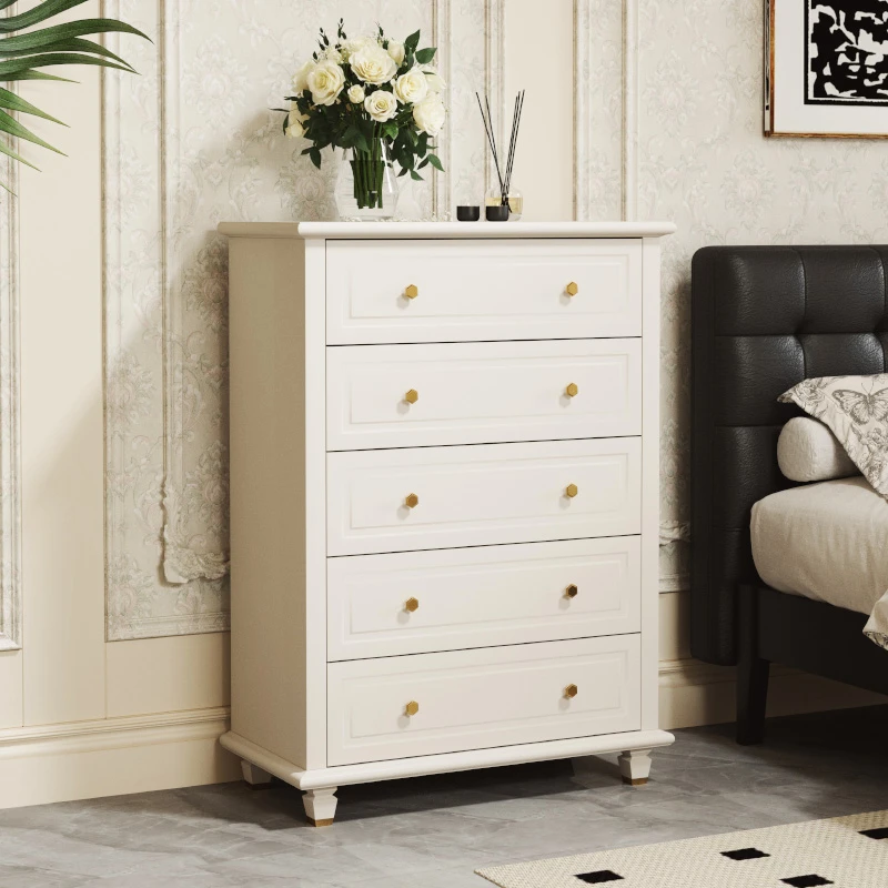 美式斗柜卧室储物柜家用九斗柜收纳柜客厅轻奢五斗柜实木抽屉柜