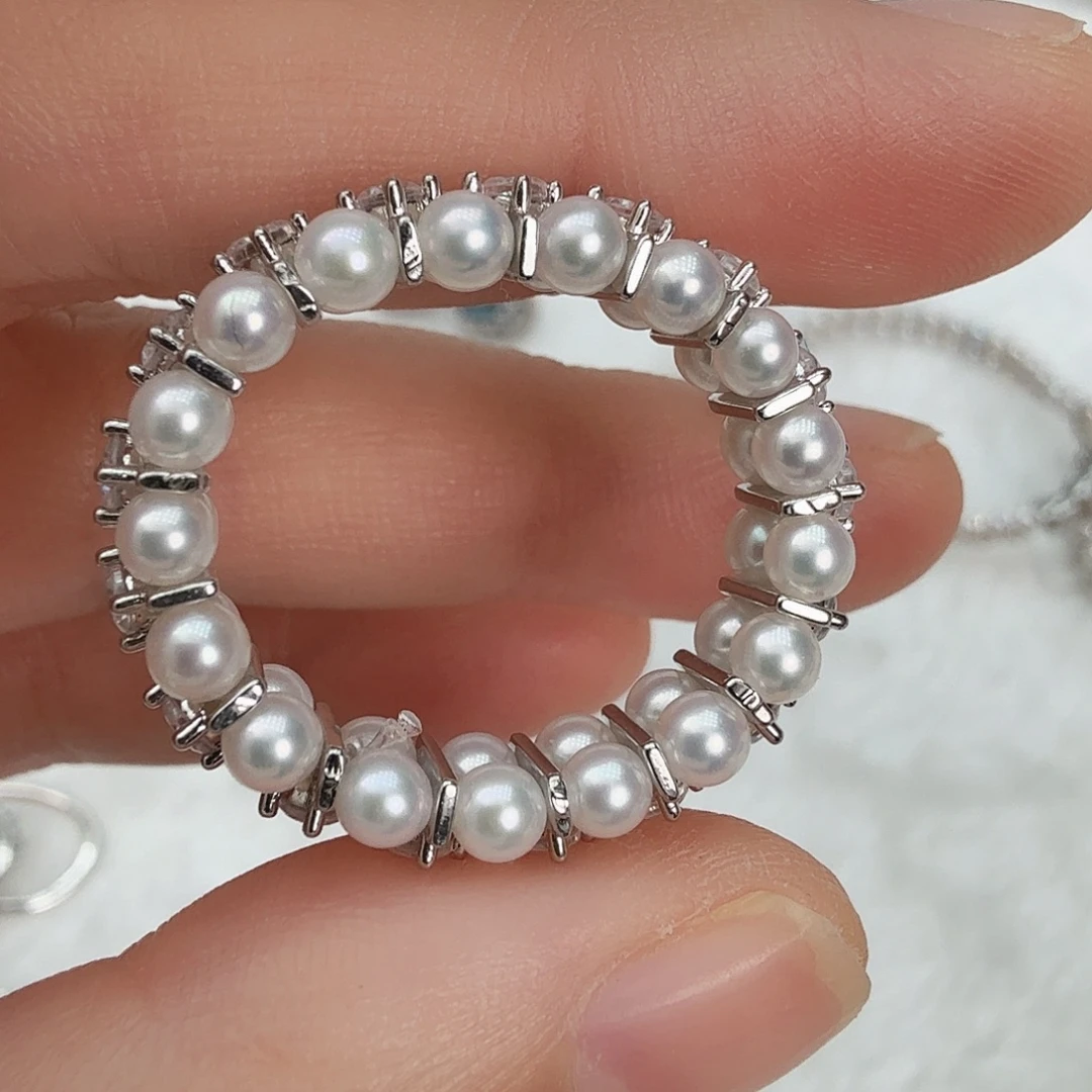 戒指淡水珍珠未镶嵌