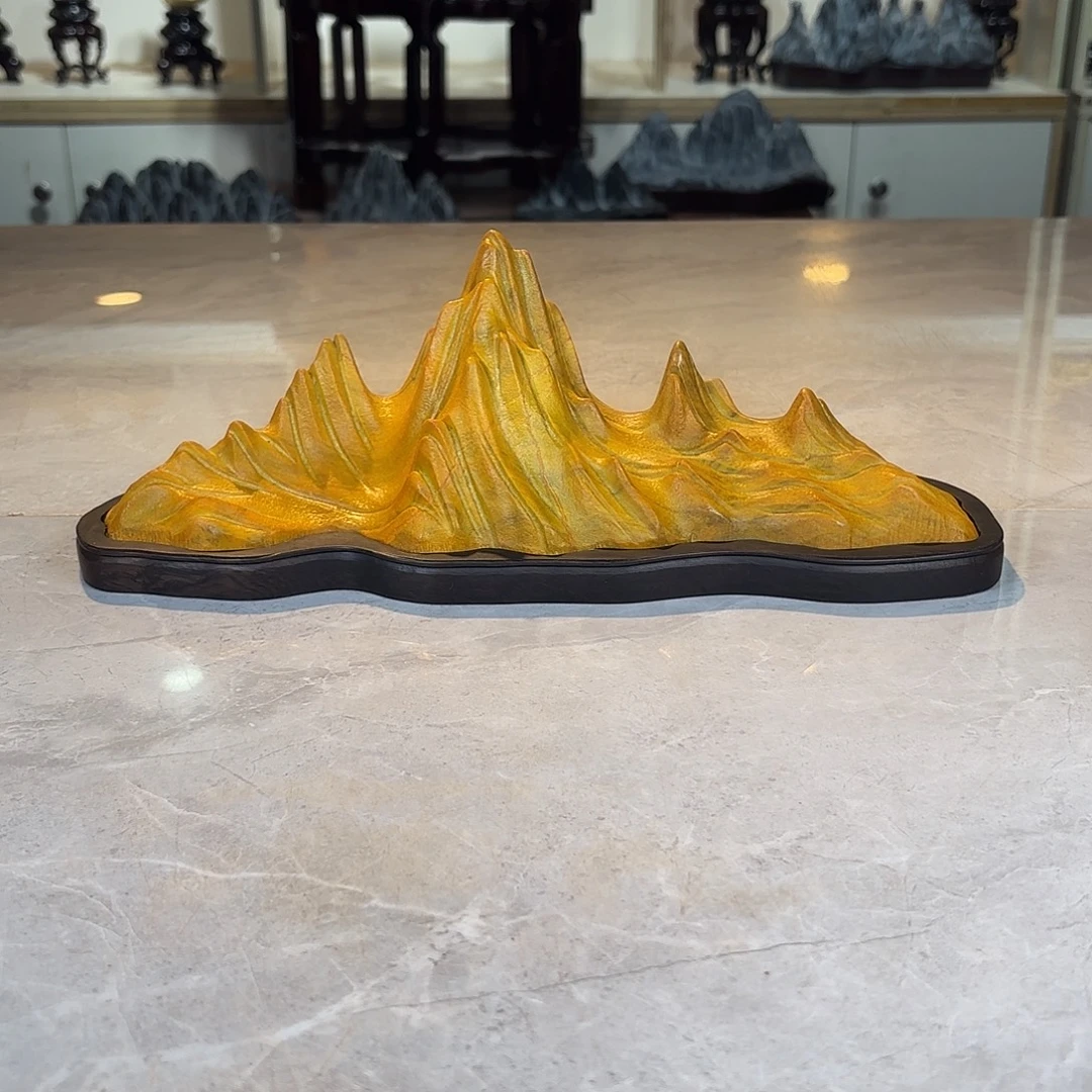 ****光灵璧石手工雕刻奇石摆件