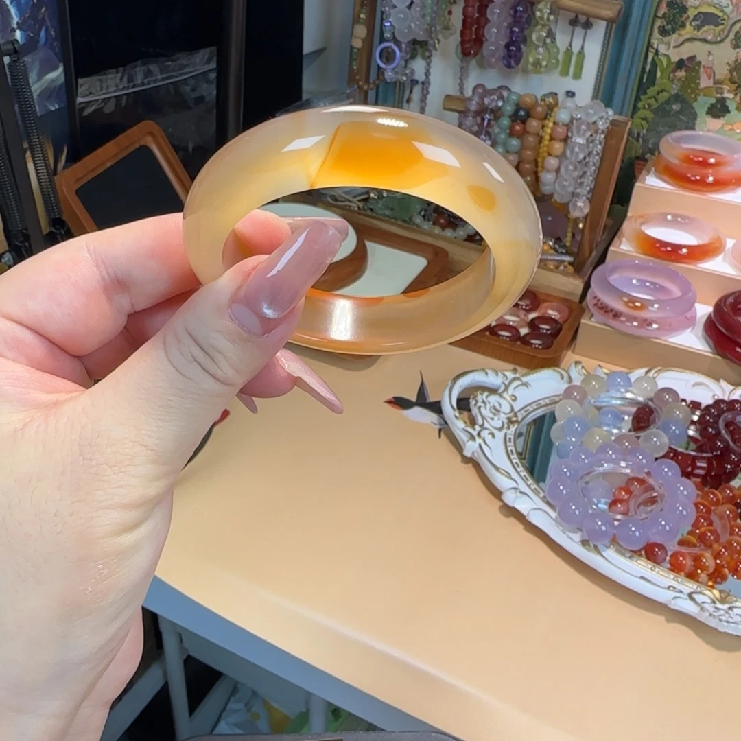 玛瑙/玉髓未镶嵌手镯