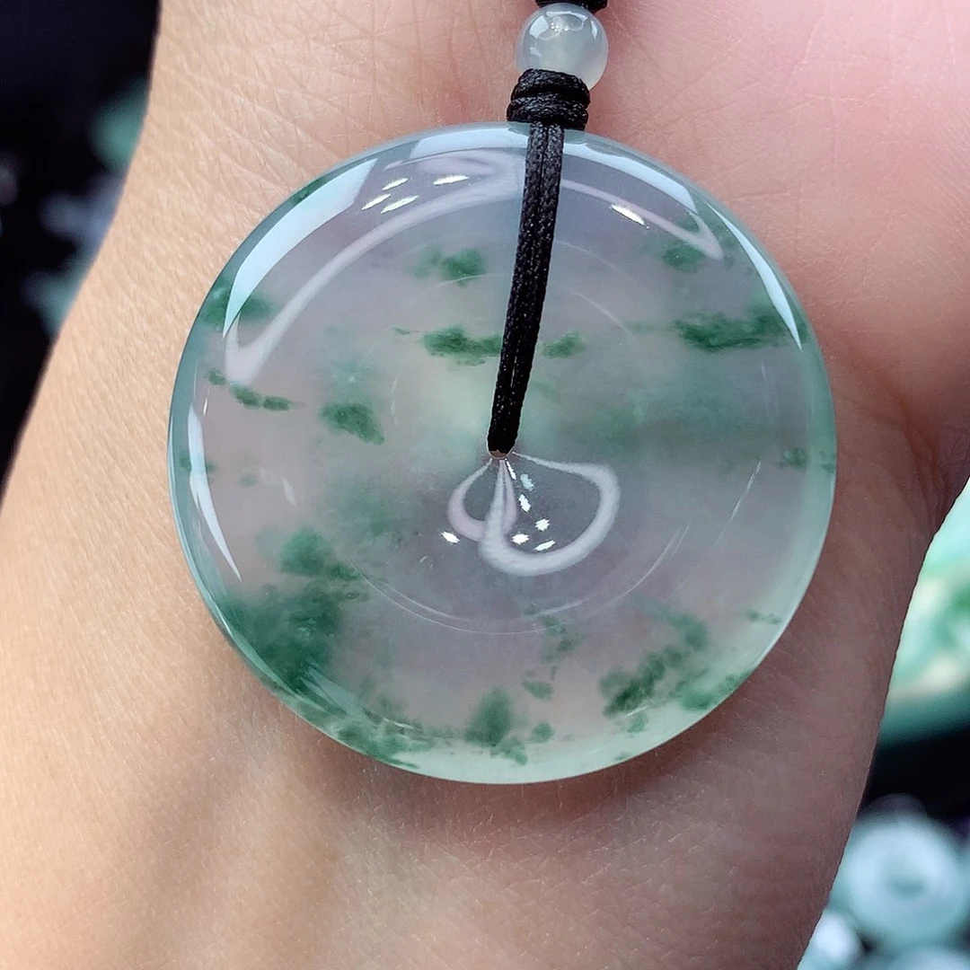 颈饰未镶嵌翡翠编号91尺寸33.8-6.6