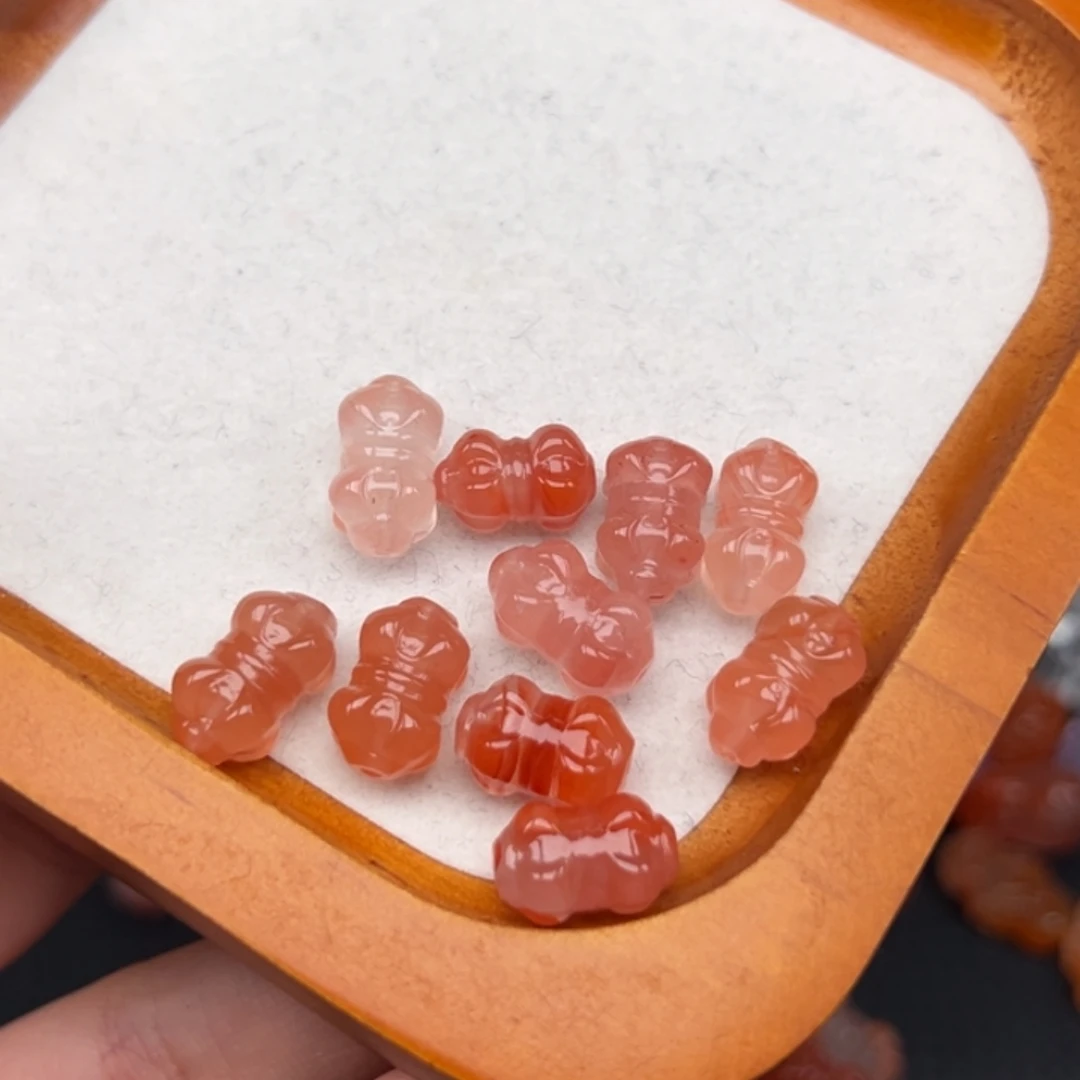 南红玛瑙未镶嵌吊坠(不含链)