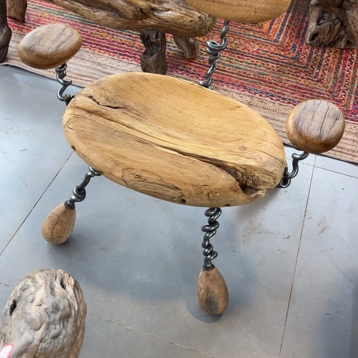 天***剑木铁栎木烂木头主人椅