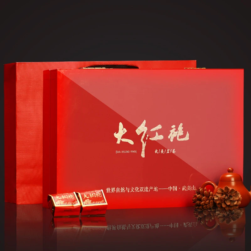 武夷岩茶大红袍肉桂茶叶礼盒装500g 浓香型节日礼盒送客户领导
