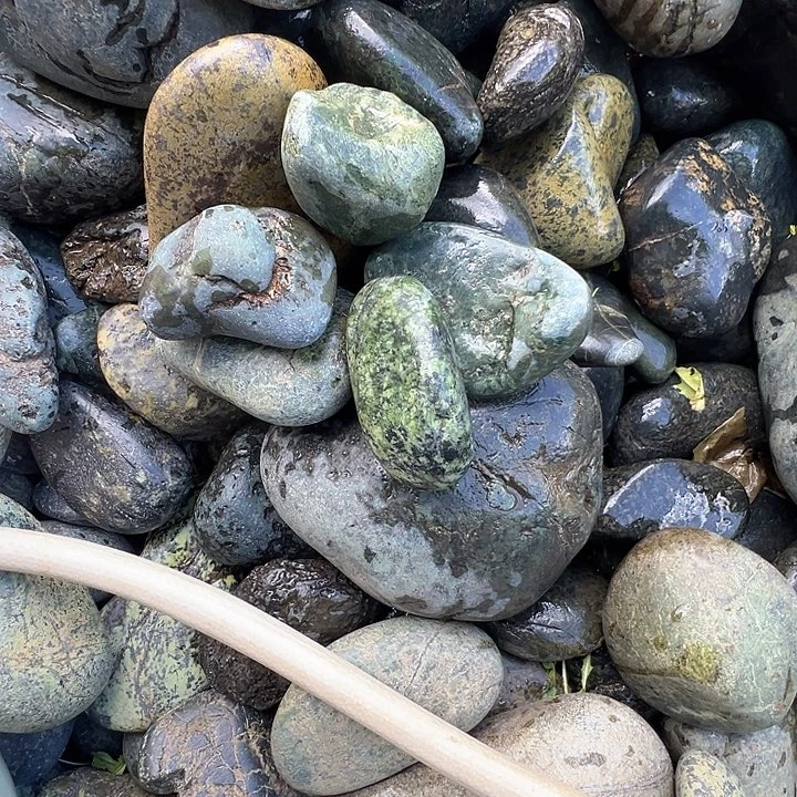 咖***啡东陵石手镯合金藏玉