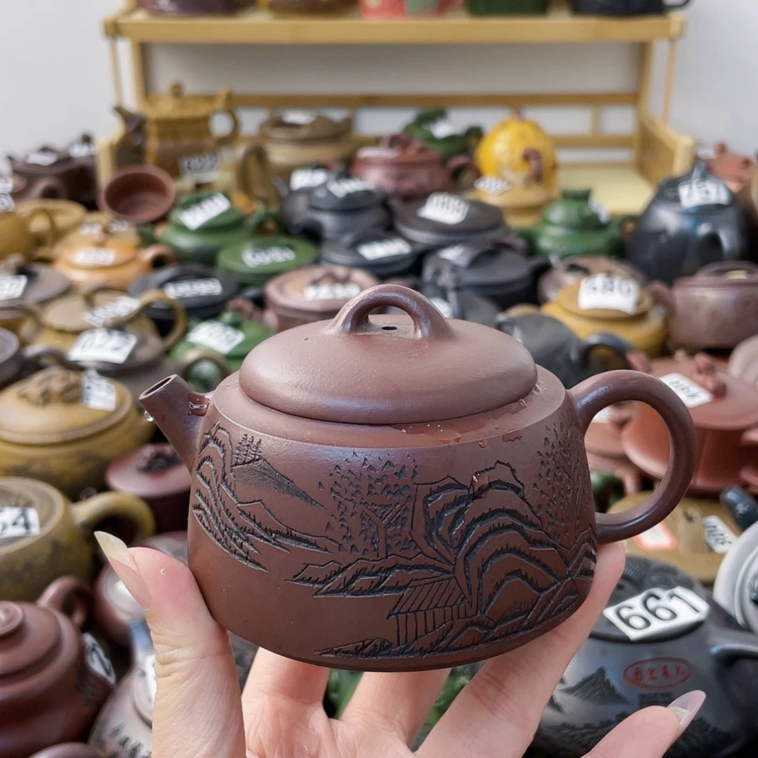茶壶紫砂紫砂微瑕