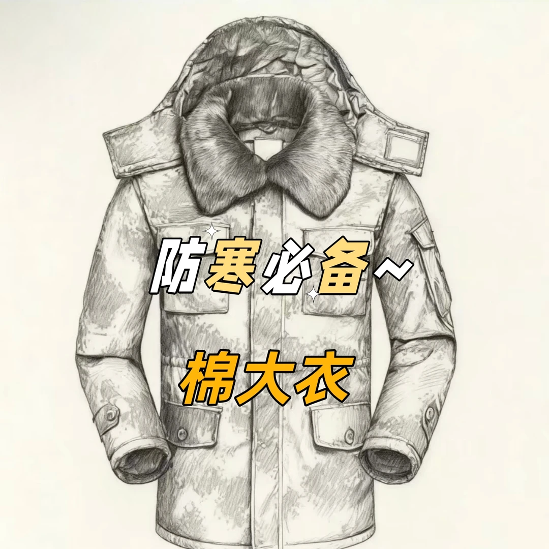 冬季户外保暖防寒防水防风加厚棉大衣