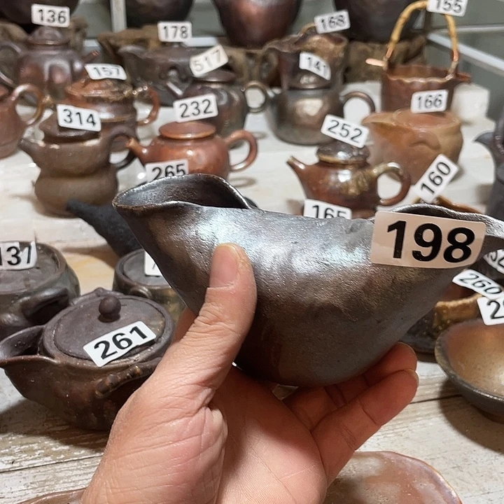 纯手工柴烧茶具精品