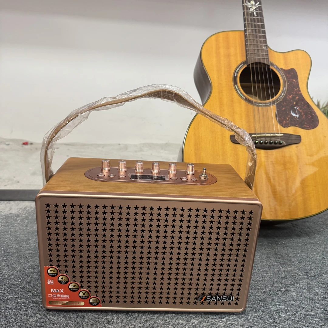 山水爆款SS103/SS303全新升级室内户外便携式乐器K歌声卡音响