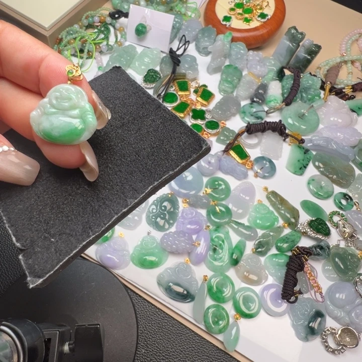 吊坠(不含链)未镶嵌翡翠19