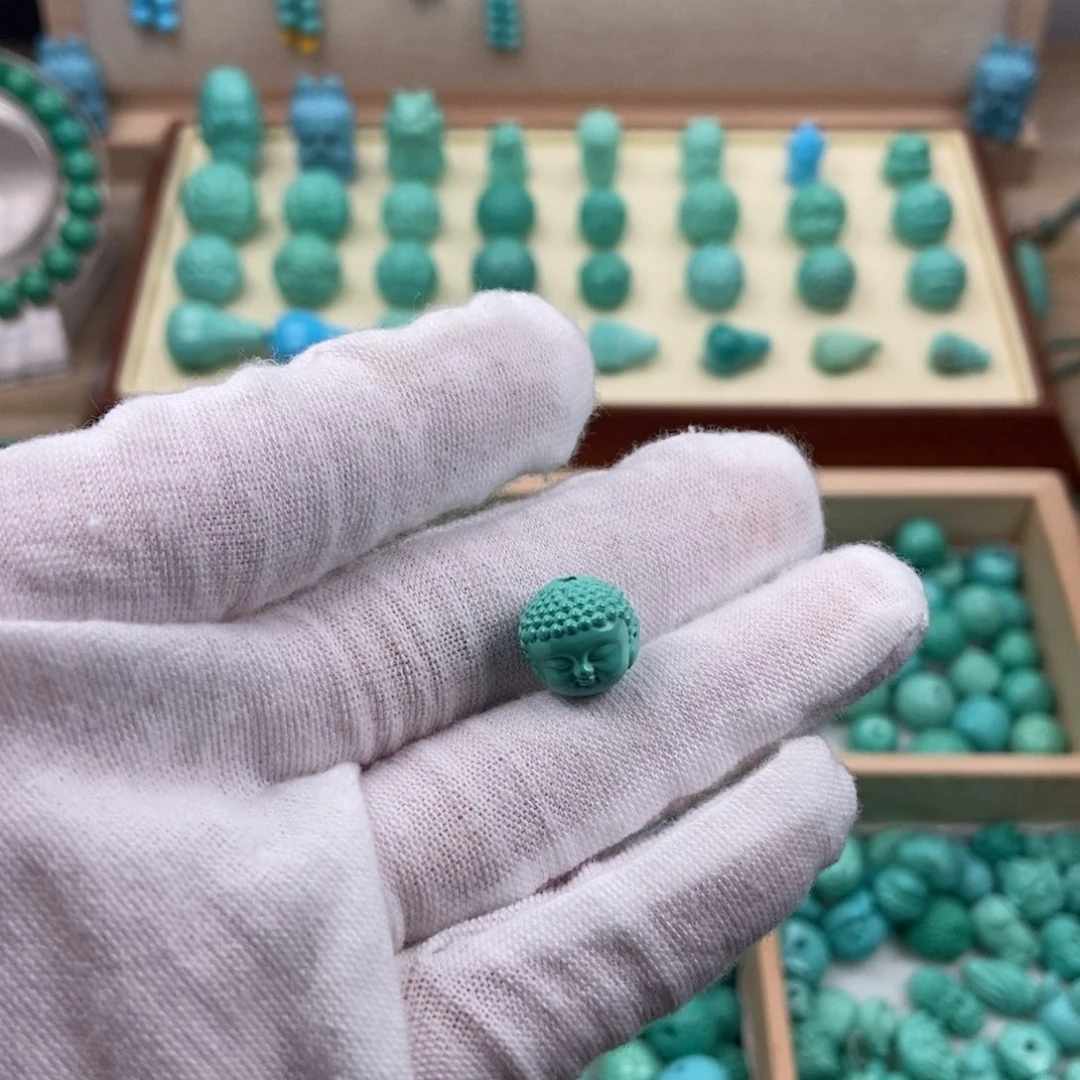 湖北精品雕刻佛头11mm