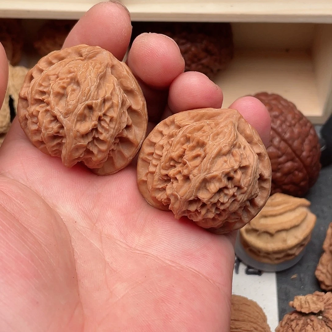 文玩核桃吊坠戊***化宫灯