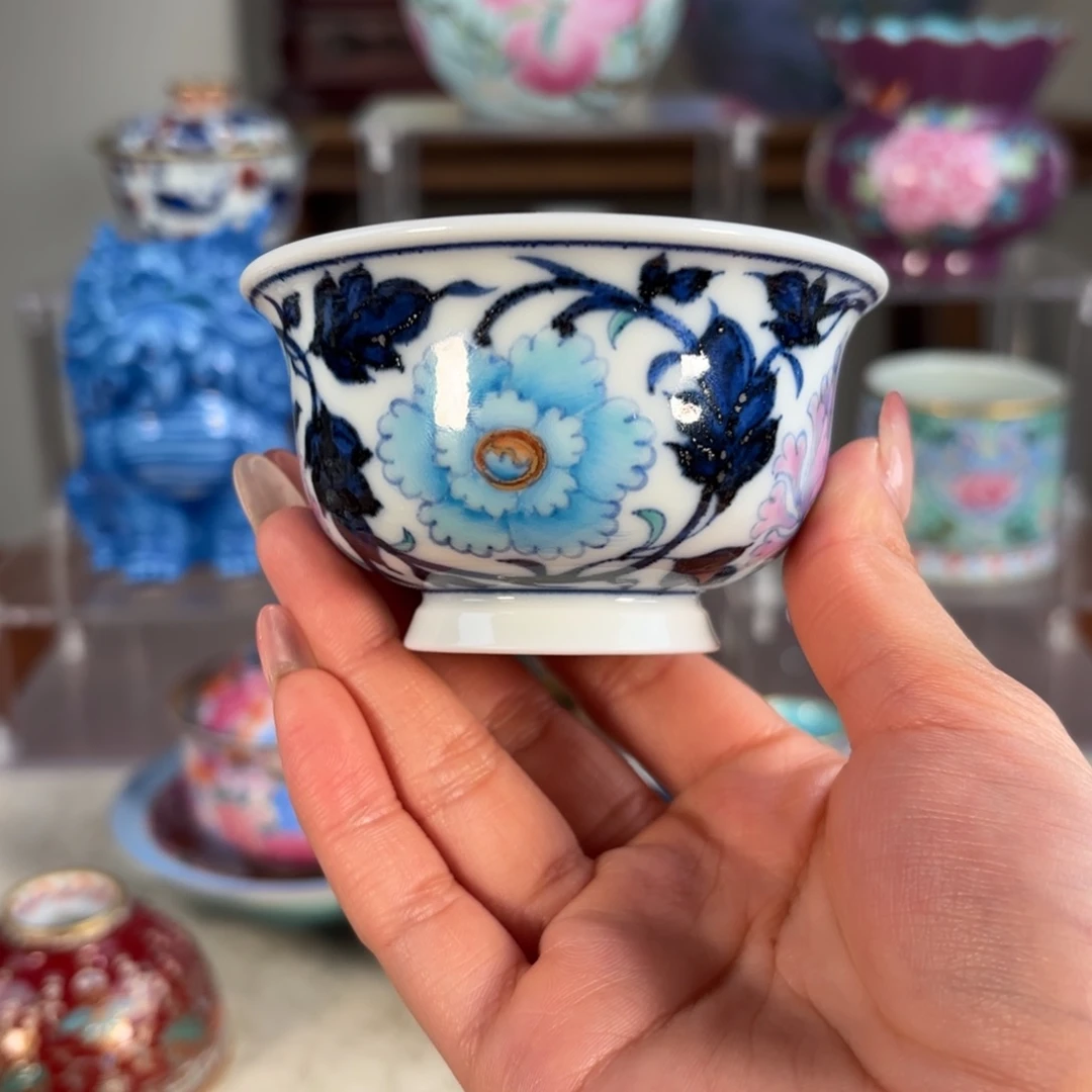 纯手工手绘 高端茶器