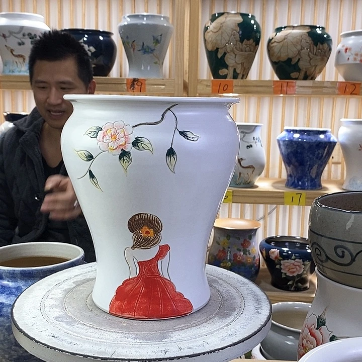 罐陶瓷陶瓷付出陶瓷