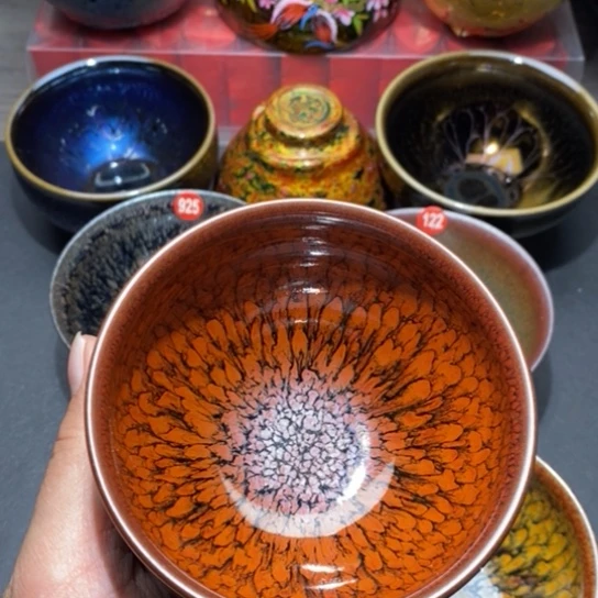 茶盏建盏主人杯茶壶盖碗品茗杯