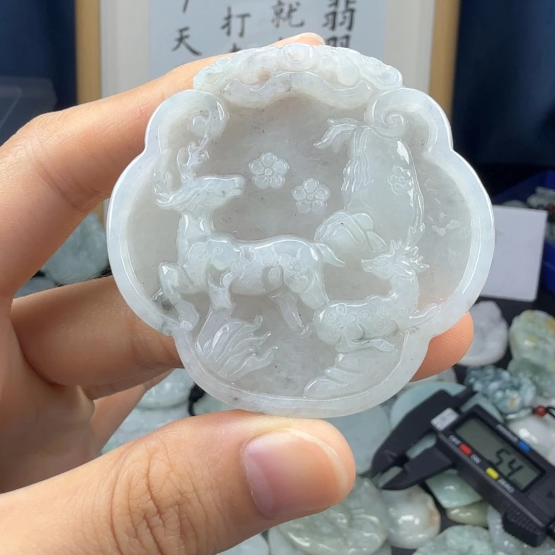 颈饰未镶嵌翡翠翡翠