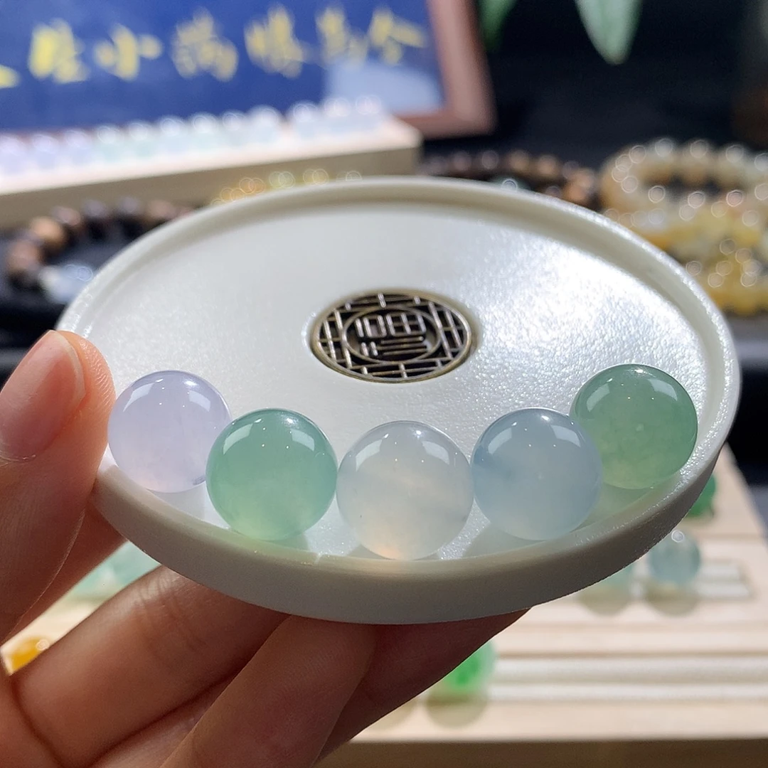 散珠翡翠翡翠珠子