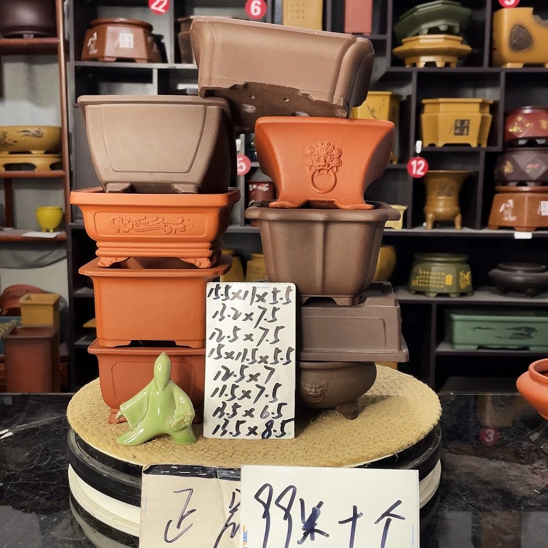 D-盆尚好紫砂花盆