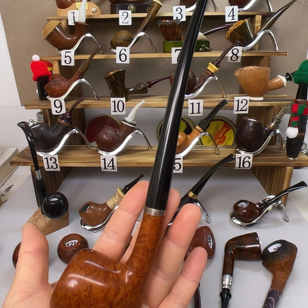 丰***德石楠木烟斗手工阅读