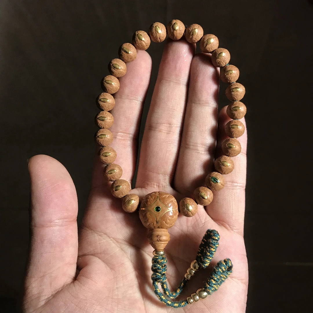 精品实心飞碟树王0.95-0.98cm小凤眼菩提 慈悲眼 sss级品质