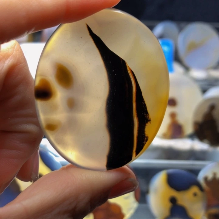 合金玛瑙/玉髓珠宝奇石90