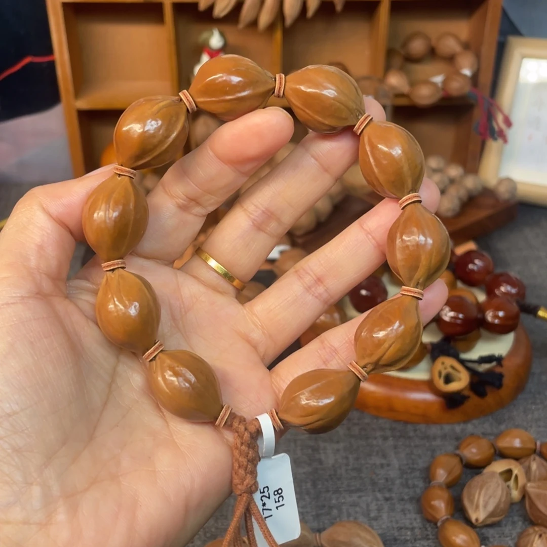 J***g手串/手链橄榄核梅林铁核1725手串