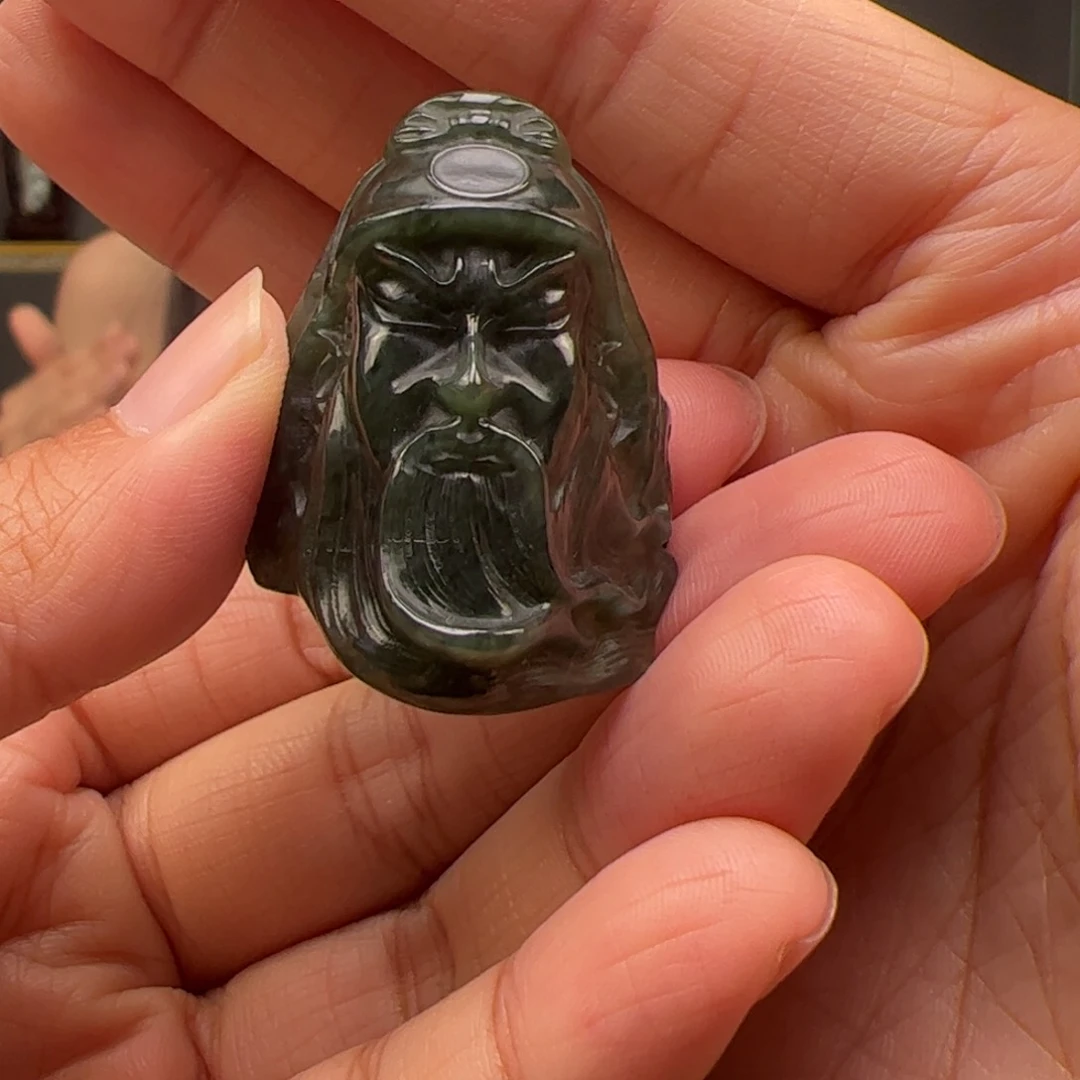 和田玉未镶嵌摆件