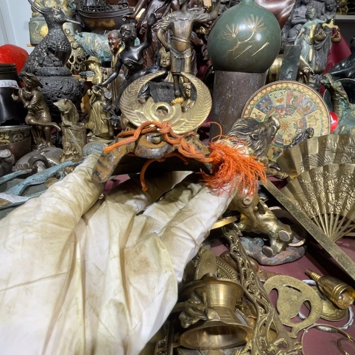 思*达大阪回流铜器摆件