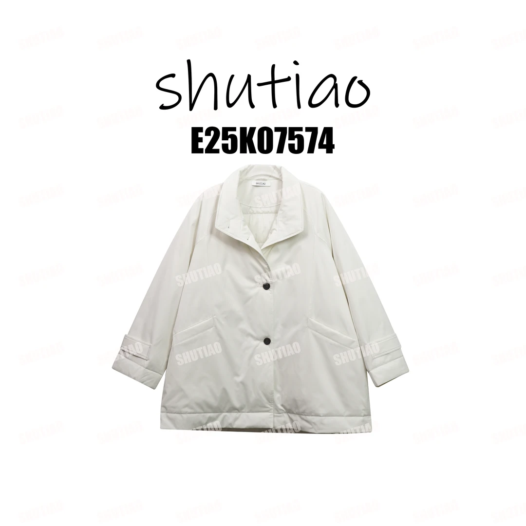 【SHUTIAO】2025冬季：新款小众设计款羽绒服E25K07574