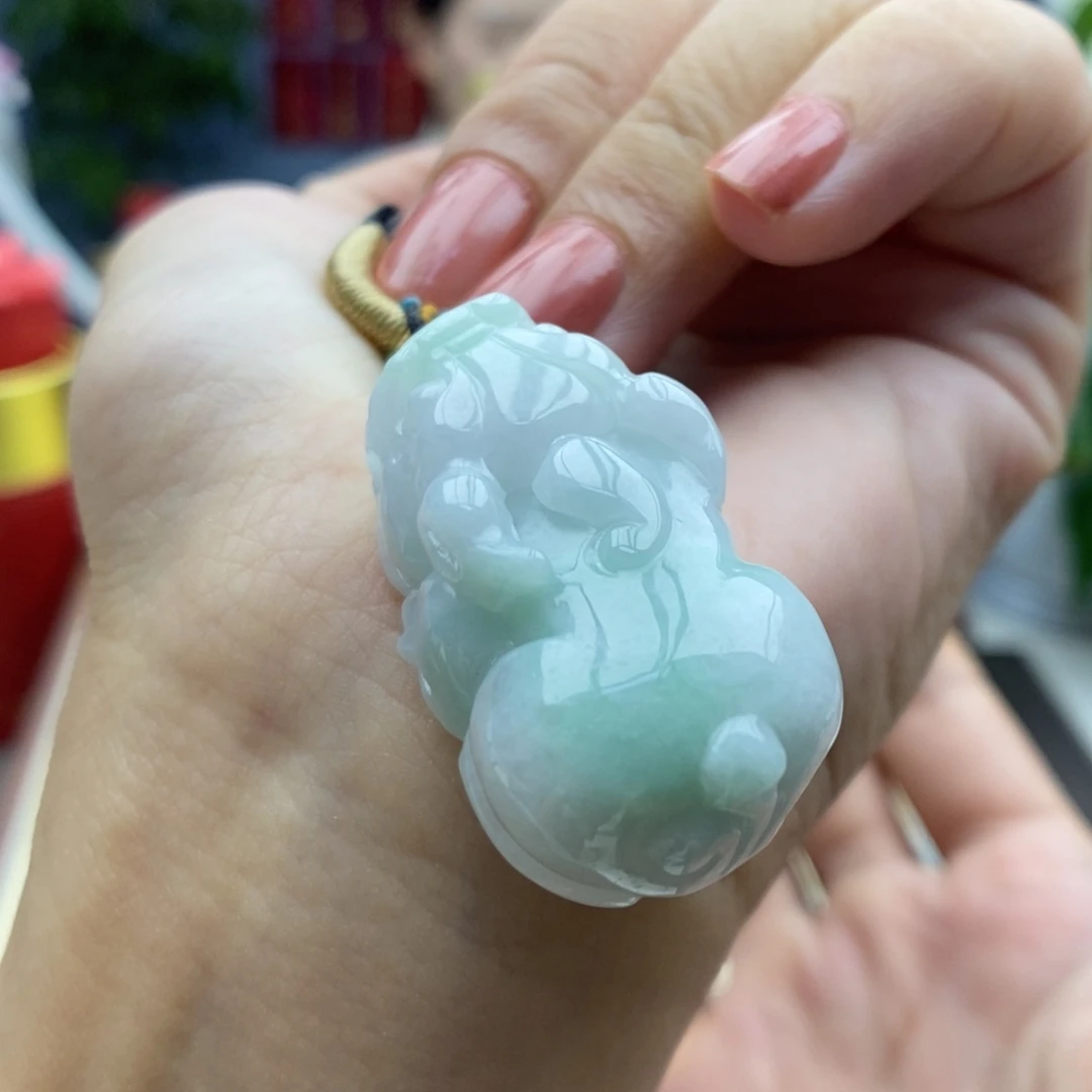 翡翠未镶嵌颈饰吊坠5