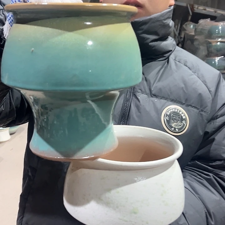 紫砂花盆高20口17————-