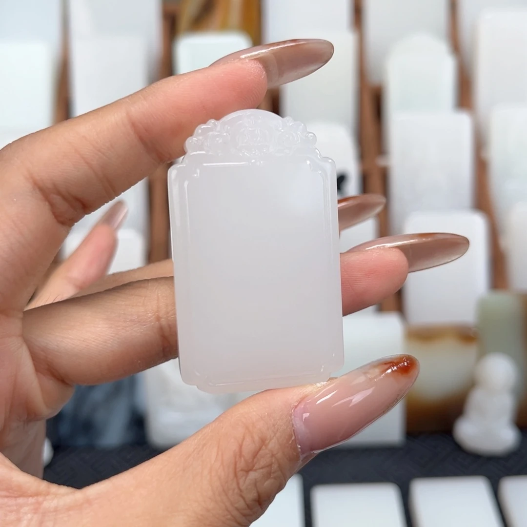 吊坠(不含链)未镶嵌和田玉