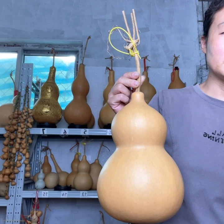 俩天然植物葫芦文玩