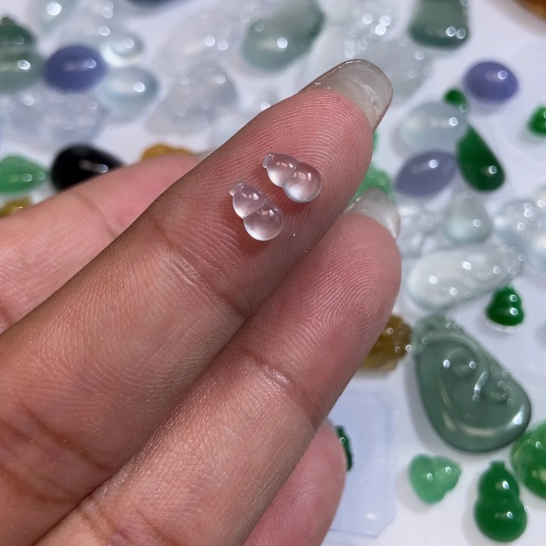 未镶嵌定制翡翠翡翠6.3/4.1/2