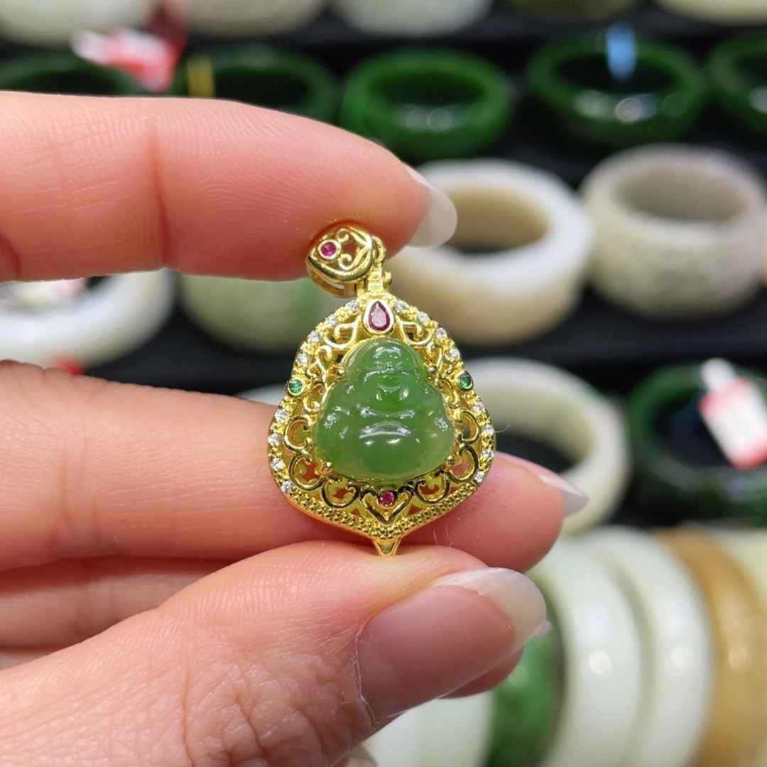 吊坠(不含链)未镶嵌和田玉