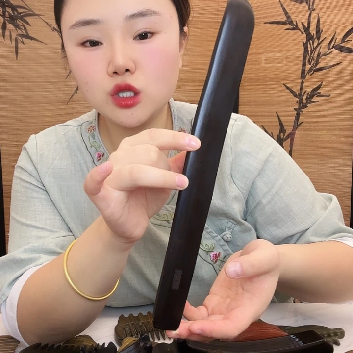 紫光檀大游轮微瑕疵