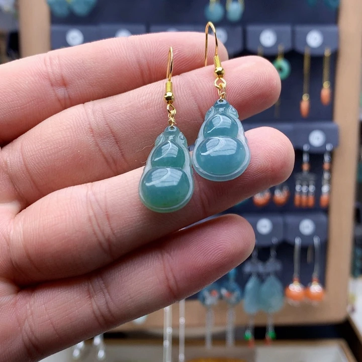 未镶嵌翡翠耳饰耳饰