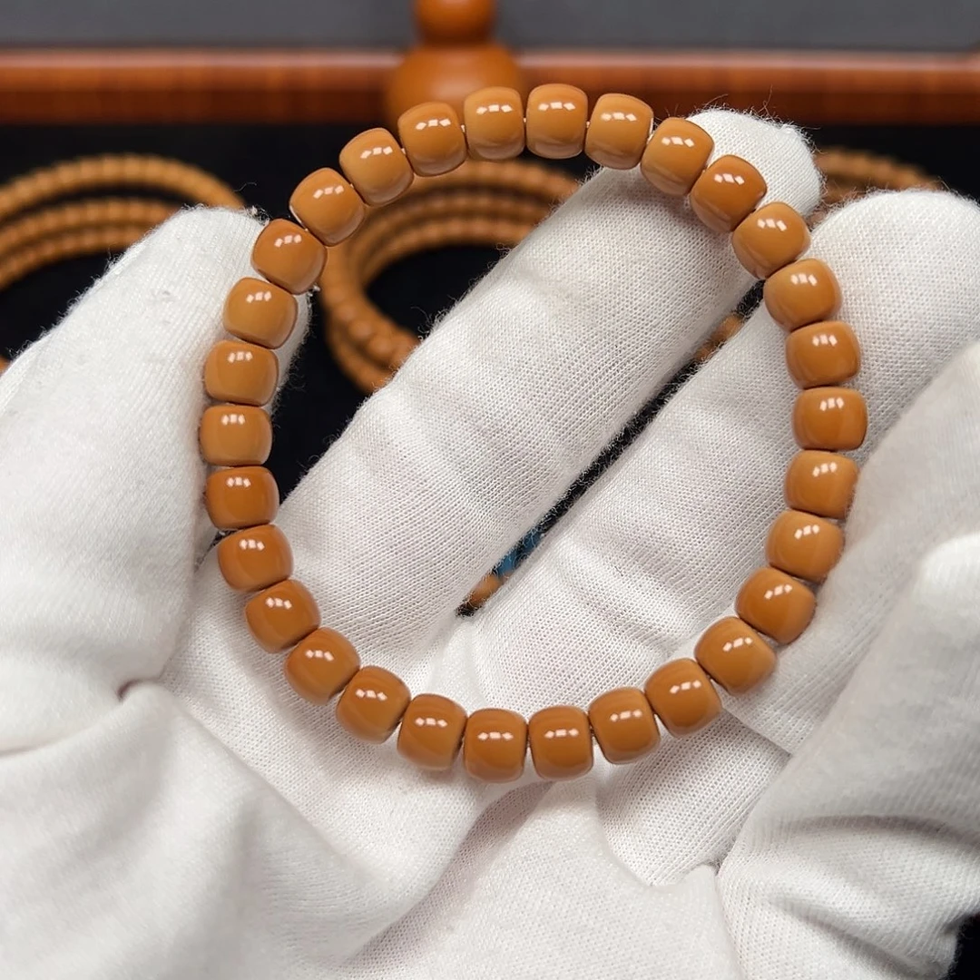 橄榄核手串/手链橄榄核尖极限弧单圈7.6