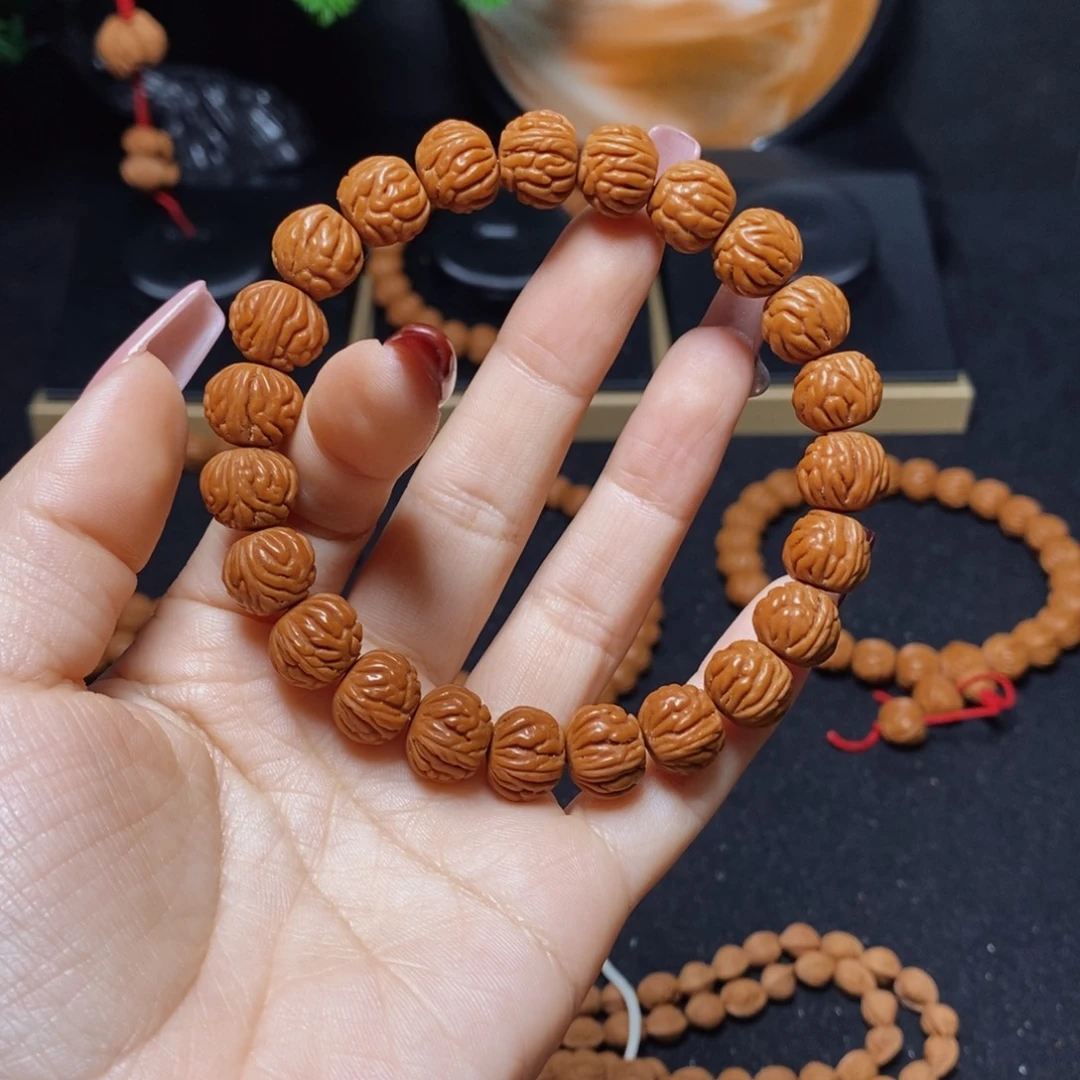 ˘***˘桃核吊坠秦岭文玩