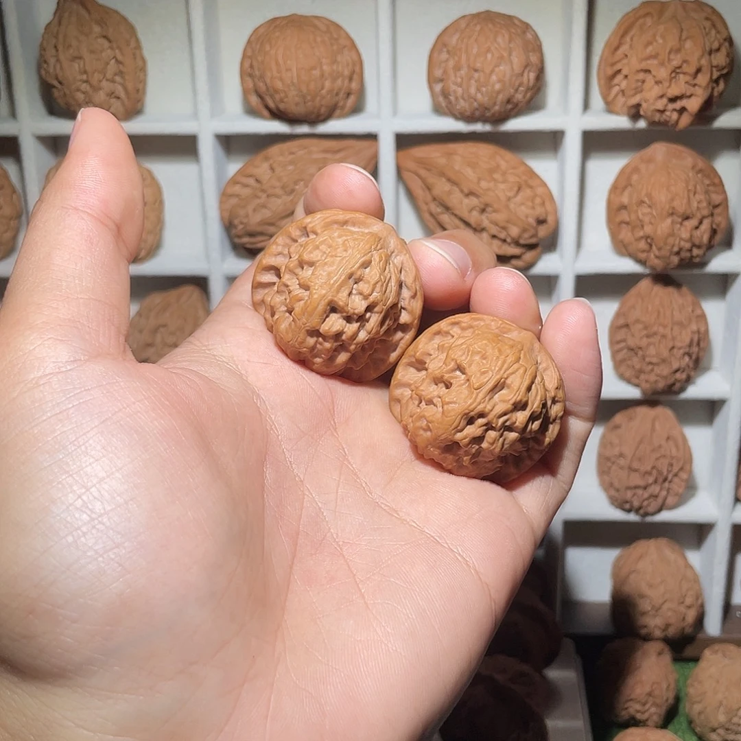 吊坠文玩核桃36大野狼全品小货头