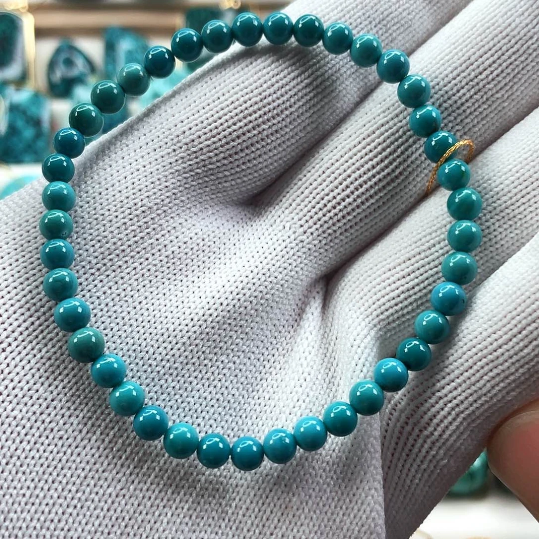 绿松石未镶嵌车挂