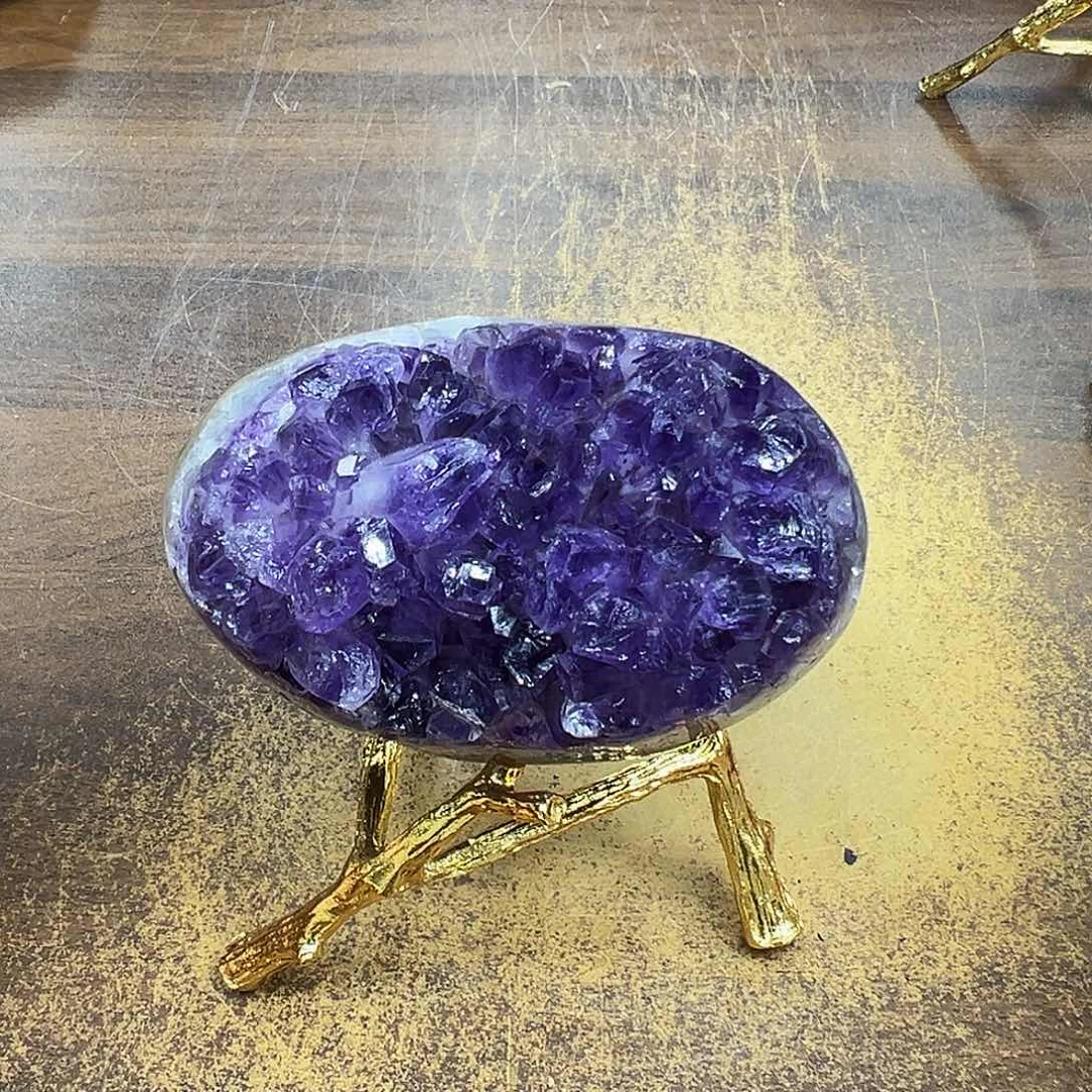 紫晶摆件未镶嵌晶体