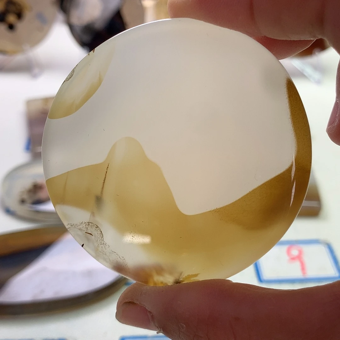 未镶嵌玛瑙/玉髓珠宝半成品