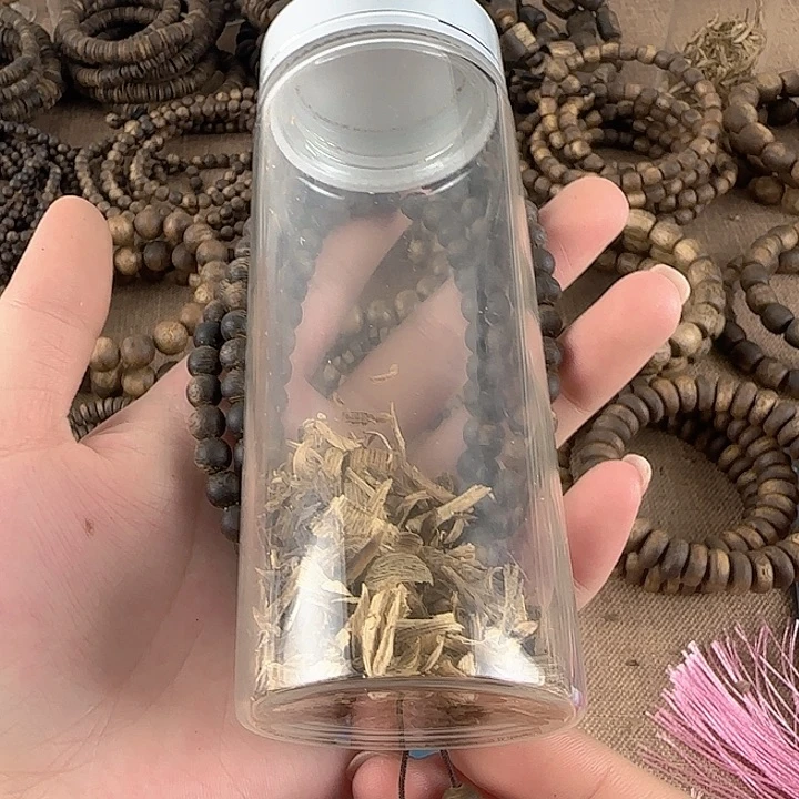 看***态沉香碎屑沉香奇楠沉香沉水白琪06圆珠18g多圈多样性发一