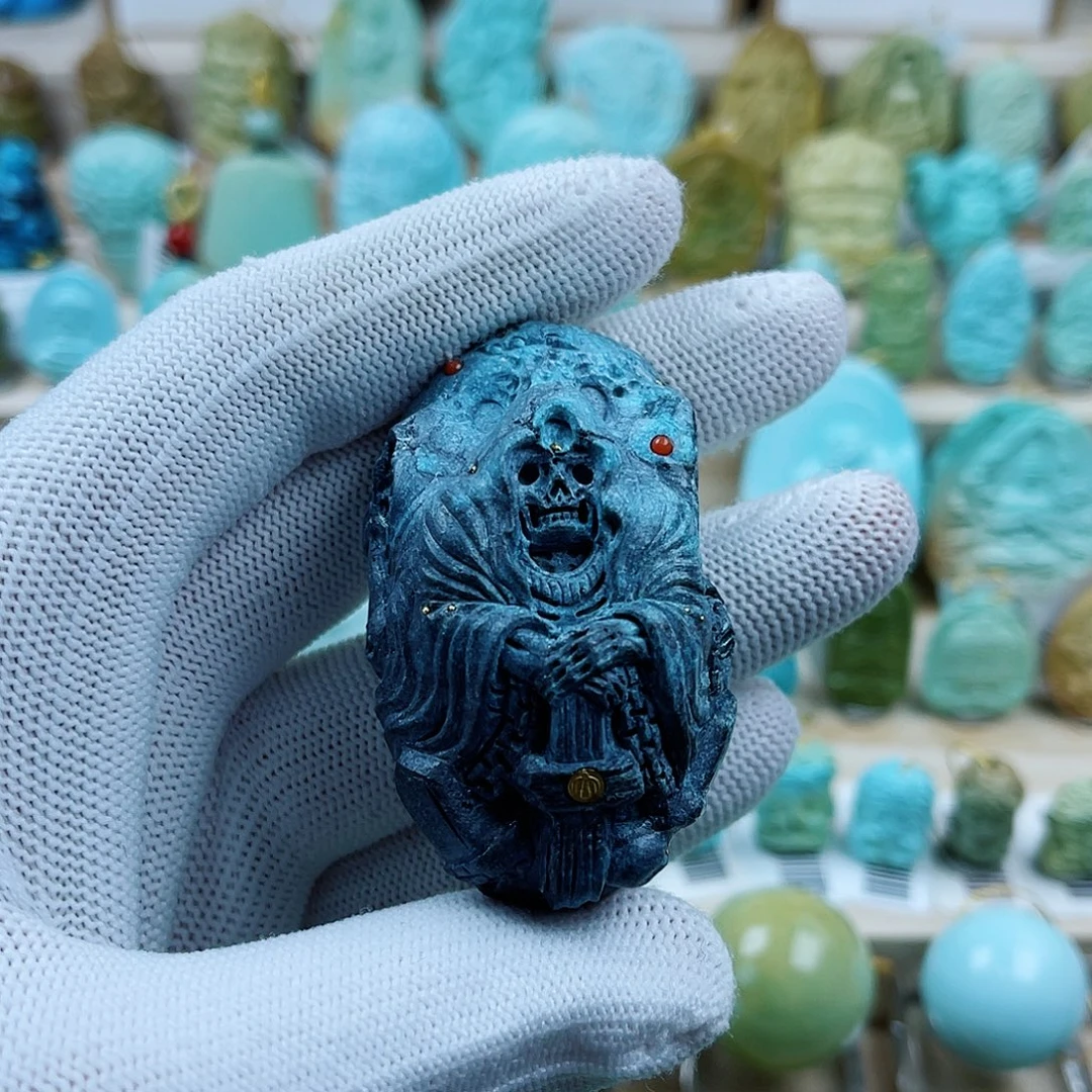 绿松石未镶嵌珠宝奇石