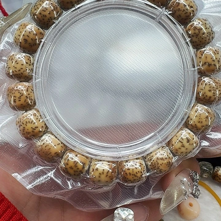 星月菩提手串377高端火烧云星月菩提12桶单圈