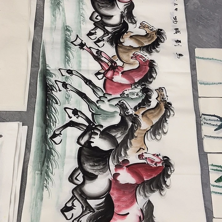 三个张画廊直播间！