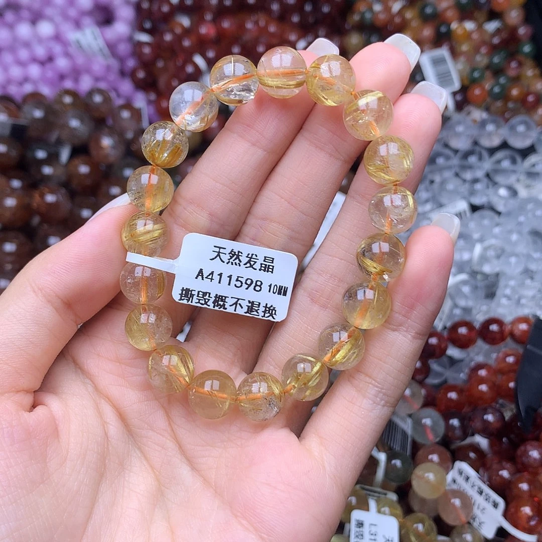 水晶手链未镶嵌,,,,