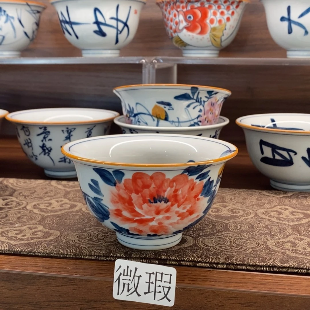 釉下彩手工绘制手工绘制